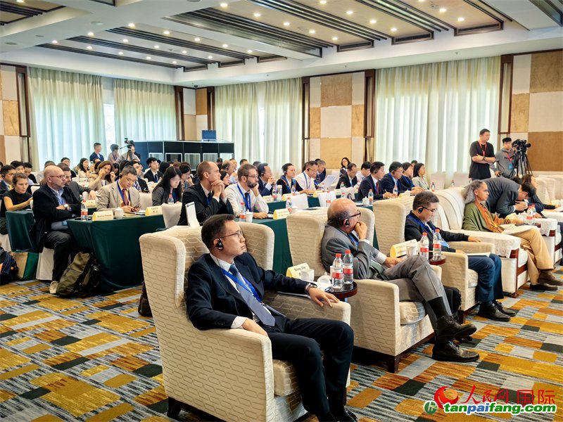 “通往COP30之路：中巴植樹造林和碳匯合作研討活動”現(xiàn)場。人民網(wǎng)記者 符園園攝