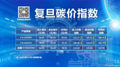 2025年4月復(fù)旦碳價(jià)指數(shù)發(fā)布！